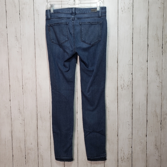 Paige Verdugo Ultra Skinny Davis Jeans Raw Hem - Picture 5 of 7